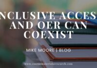 IA and OER can coexist