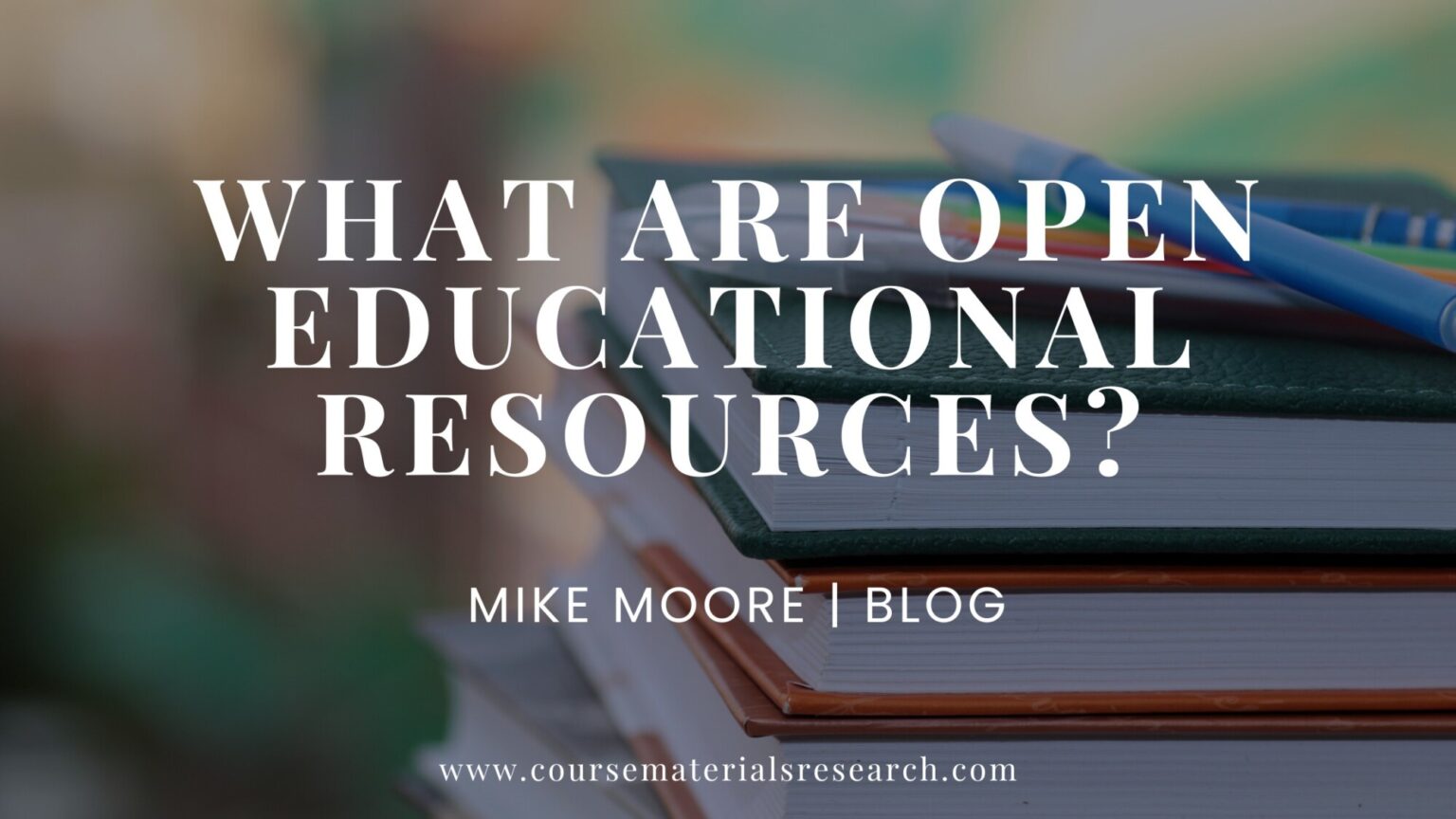 articles on open educational resources